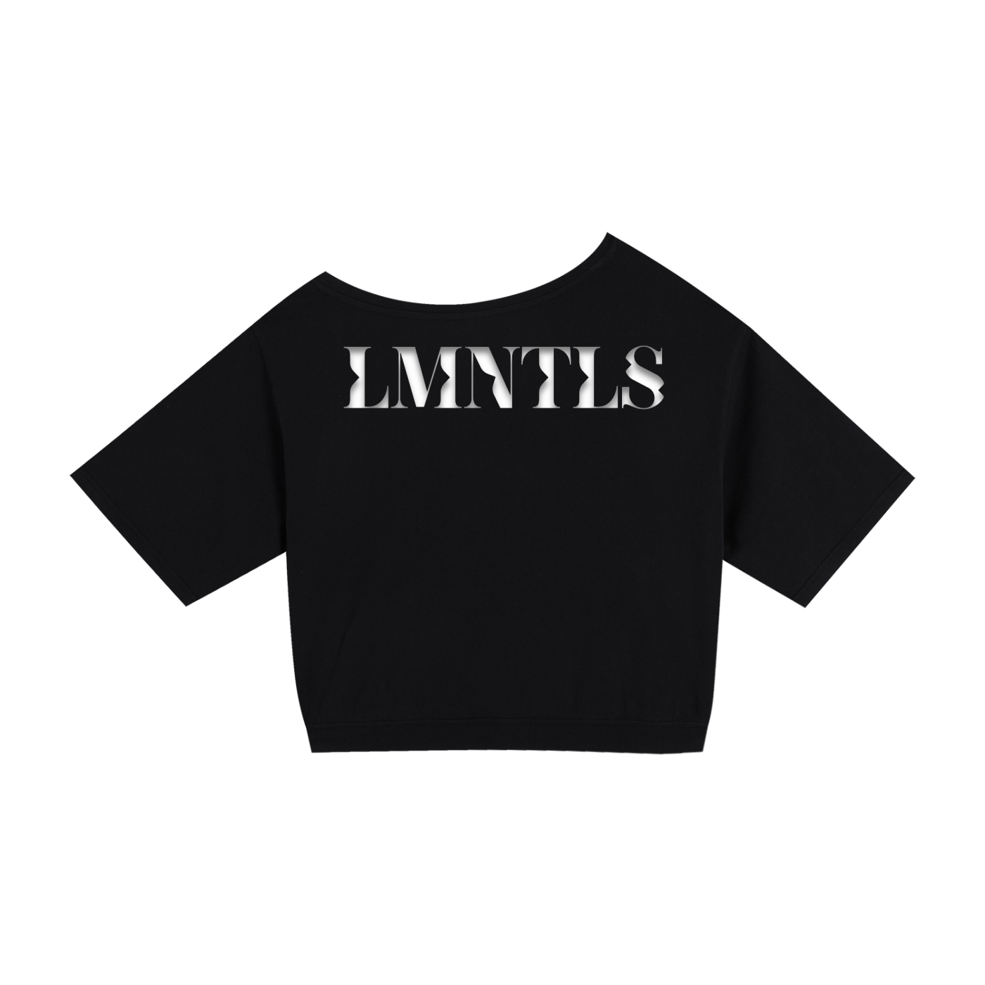 LMNTLS Collection Asymmetric Shoulder Oversized Tee