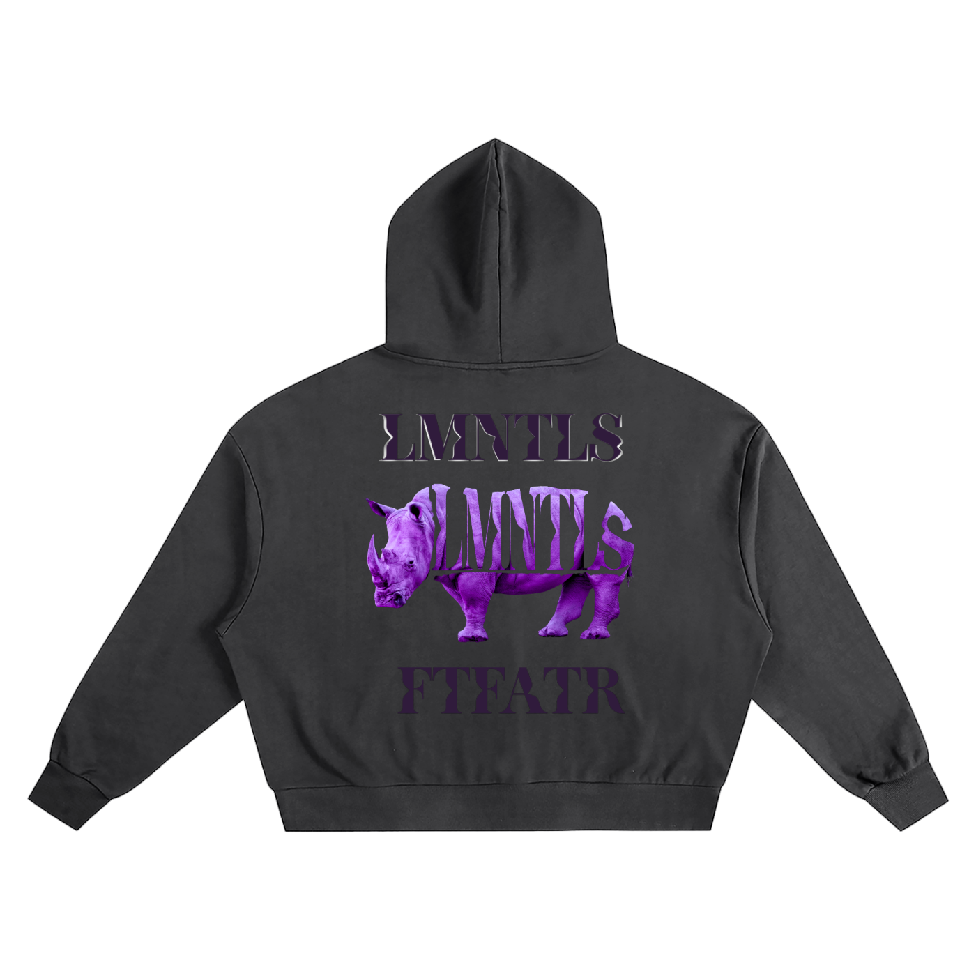 Rhino Boxy Hoodie LMNTLS Collection