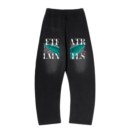 LMNTLS Collection Angel Curved Blade Sweatpants