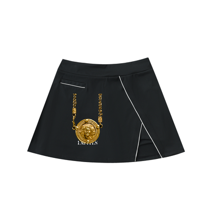 LMNTLS Collection Waist Pocketed A-Line Skirt