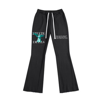 Angel Blue Flare Pants LMNTLS Collection