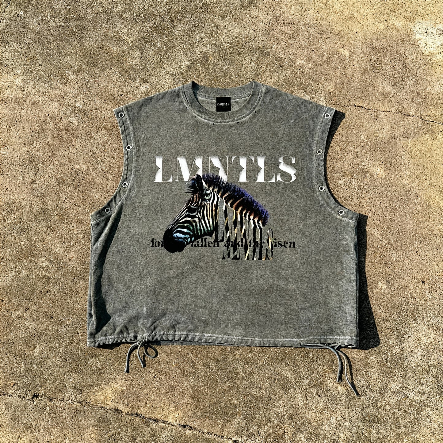 LMNTLS Collection Zebra Grommet Tank