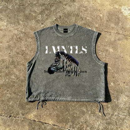 LMNTLS Collection Zebra Grommet Tank